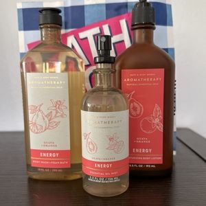 BBW Aromatherapy Guava + Orange Set